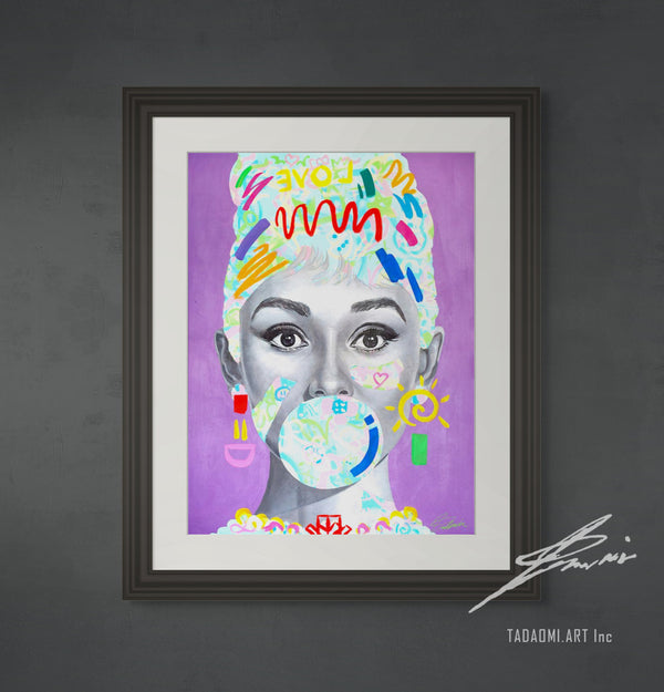 Audrey kids x Tadaomi | Limited Edition Print
