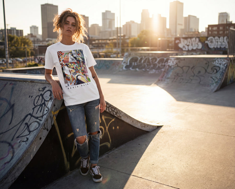 Model Size モデル身長:168cm 着用サイズ:M Regular Fit のベーシックなシルエット。 肩幅に自然にフィットし、程よいゆとりのあるサイズ感です。