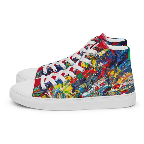 JIMI Men’s ハイカット/キャンバスシューズ