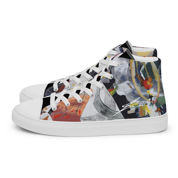 Braid hair Men’s ハイカット/キャンバスシューズ