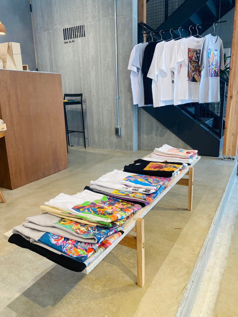 小樽・山郷ビラ「ten to ki」での販売レポート｜リアルで選ばれたアートTとは？