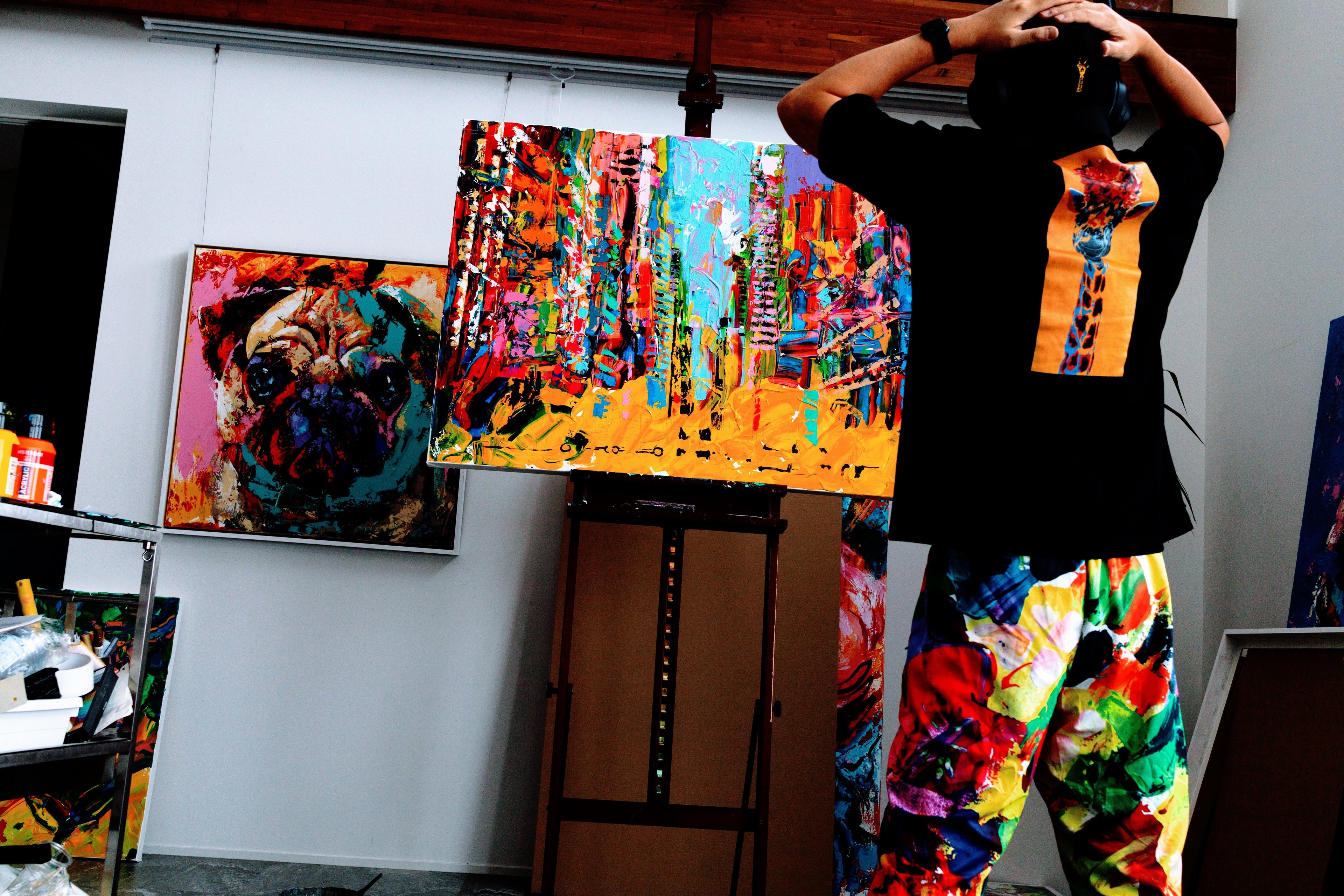 風景画制作と、自然光がもたらすエネルギーについて