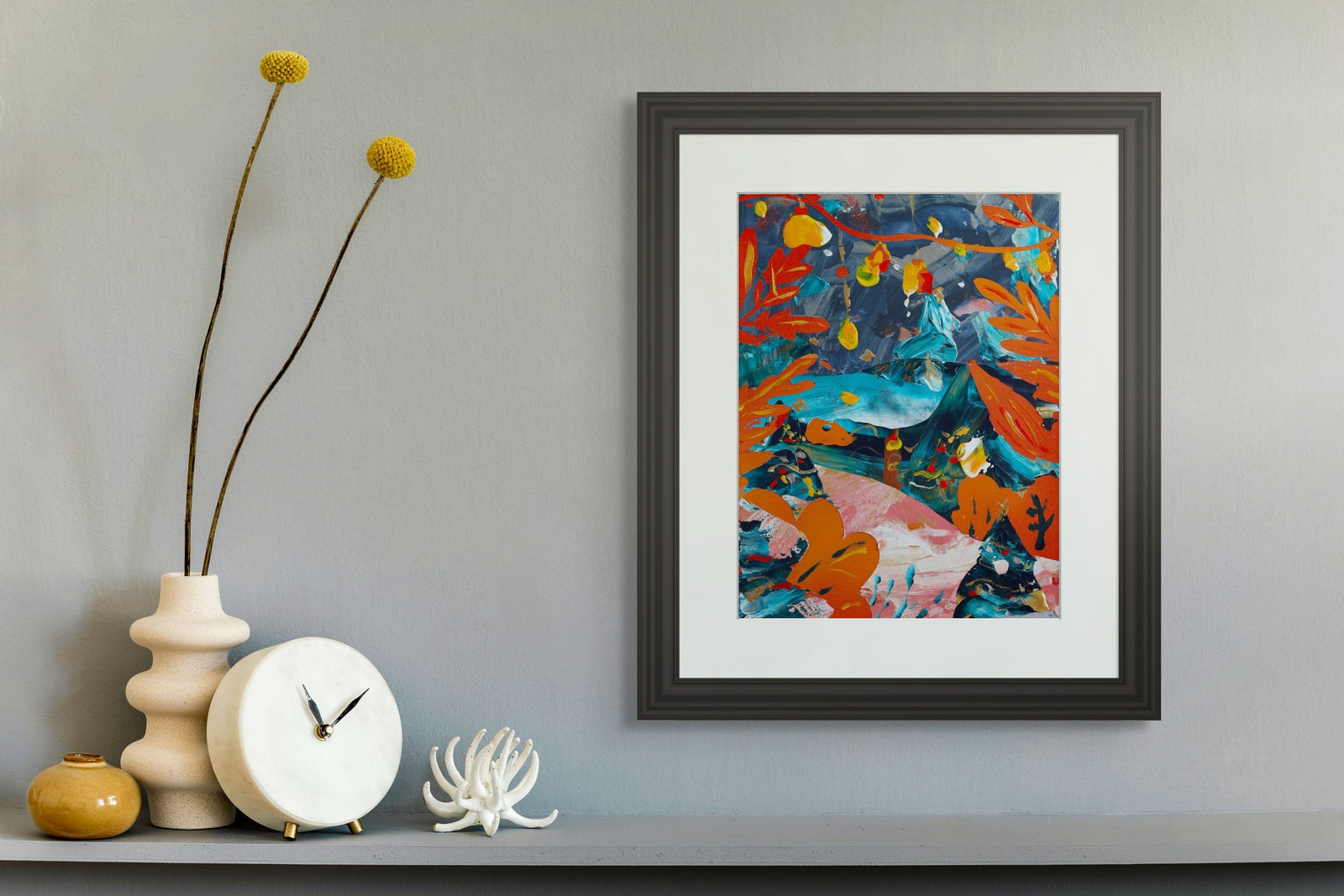 【クリスマス直前企画】ペイントナイフで描く“抽象風景画”ワークショップ