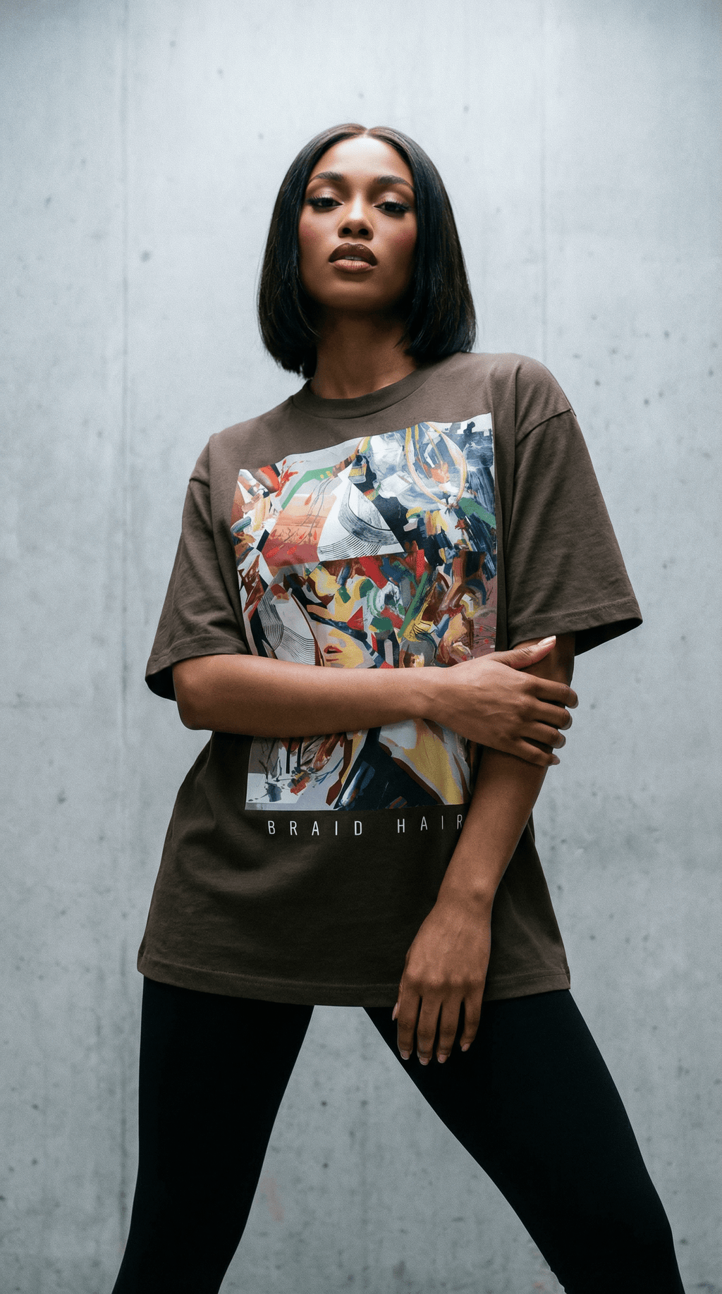 Braided Hair B/ SIGNATURE LABEL