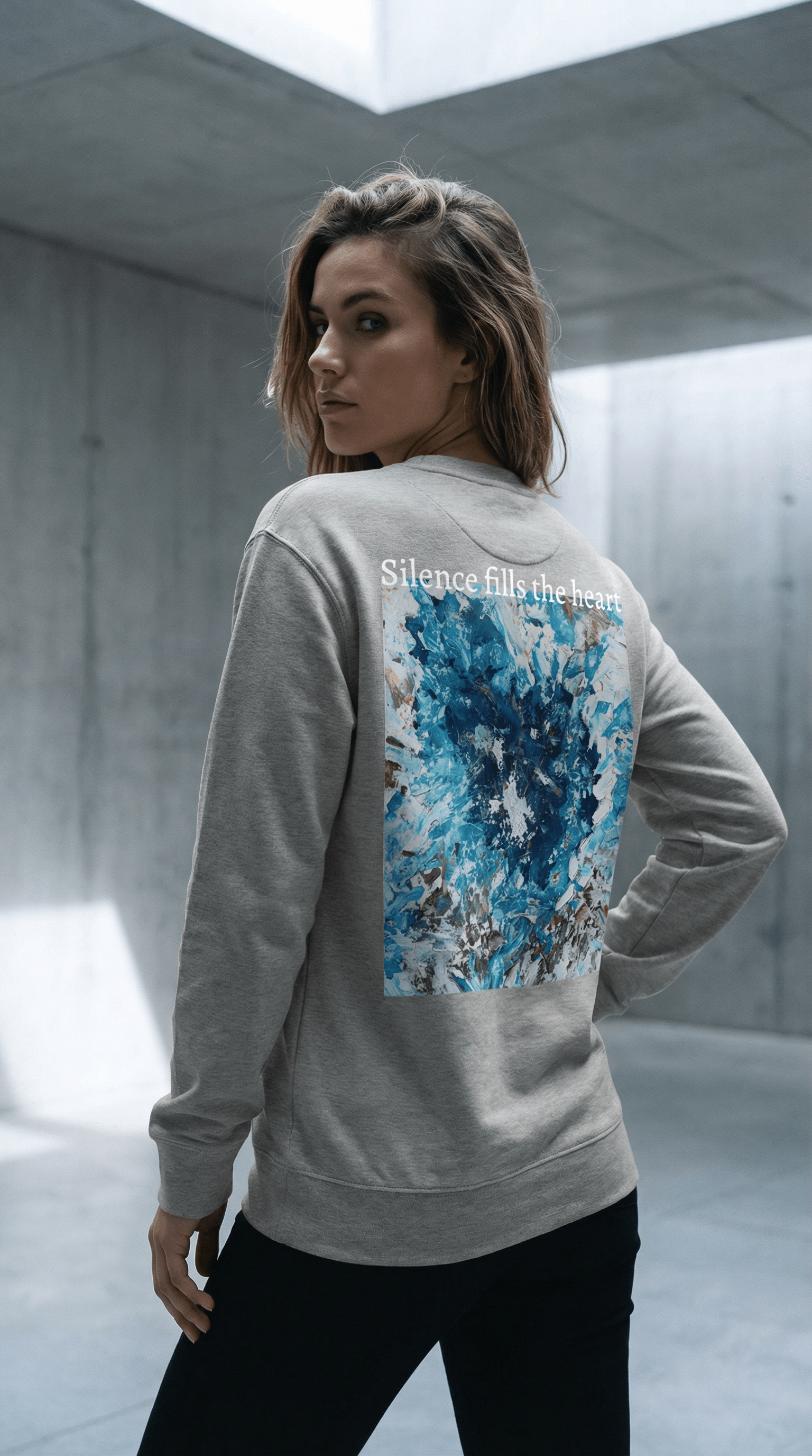 Silence l Unisex Premium Sweatshirt