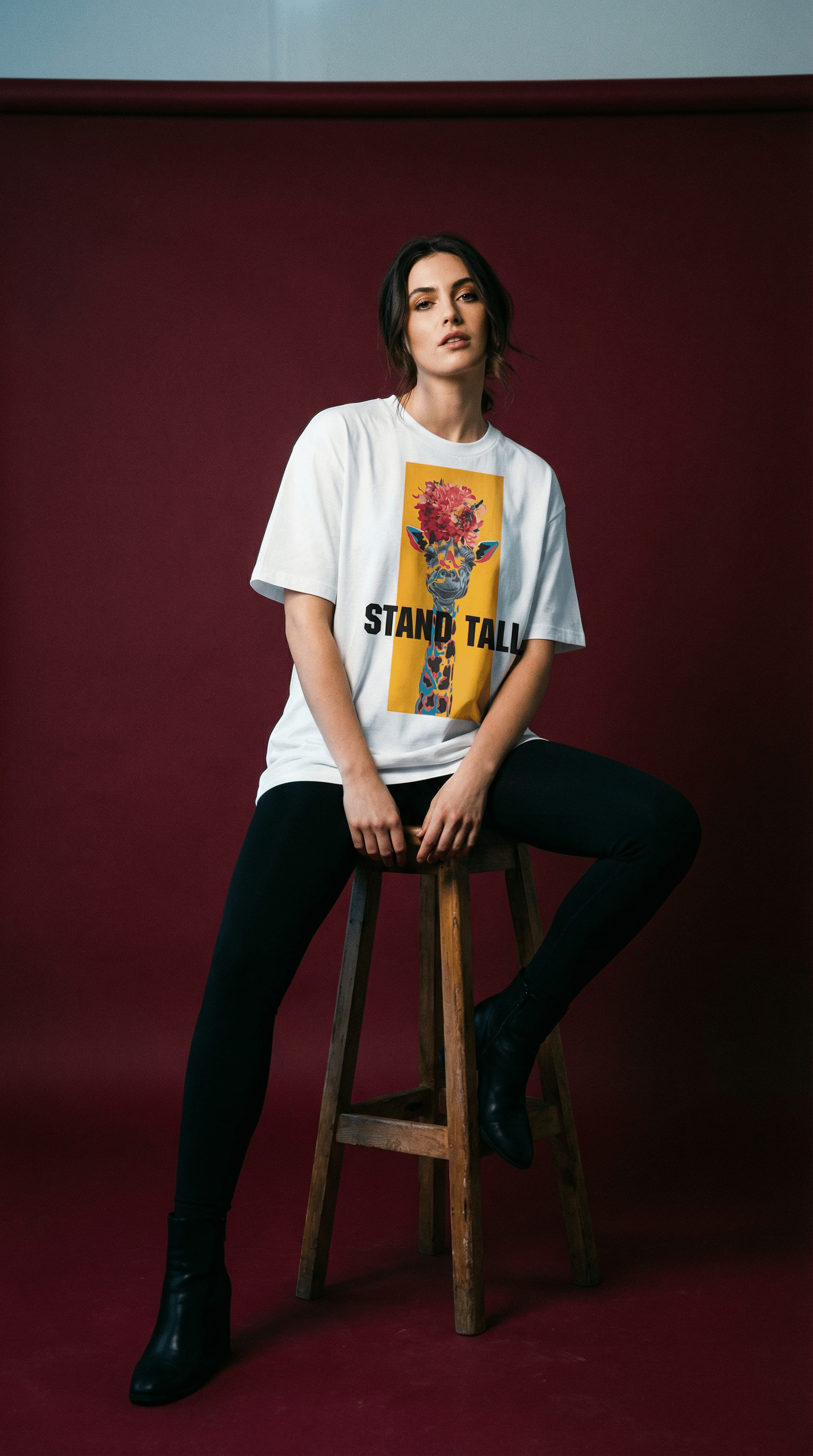 Giraffenblumenkranz (W) / SIGNATURE LABEL