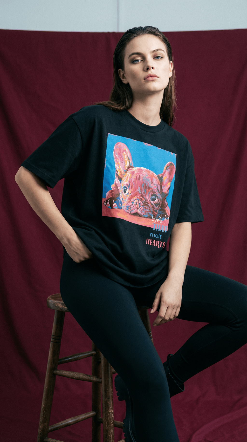 French bull B / SIGNATURE LABEL