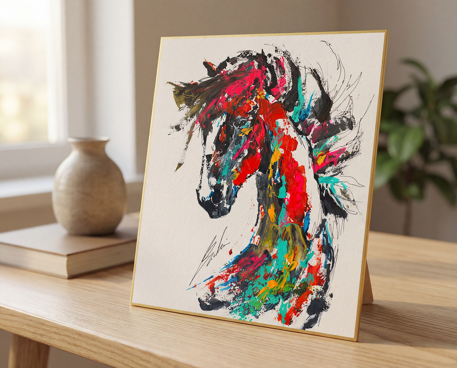 午（うま） — 新年の守り絵