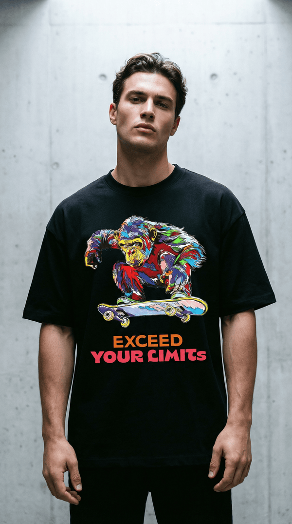 Gorilla×Skateboard Black / SIGNATURE LABEL