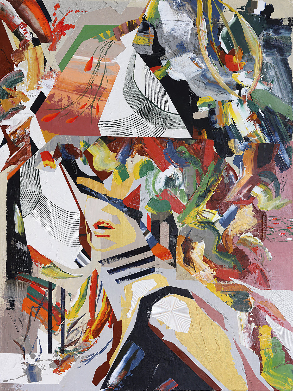 Braid hair lady | Limited Edition Print