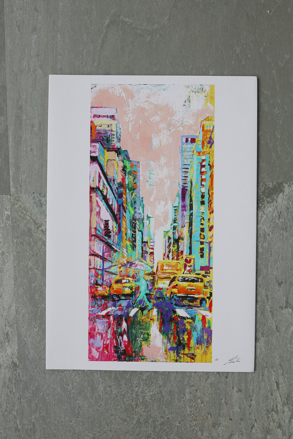 Rain in NYC | Limited Edition Print