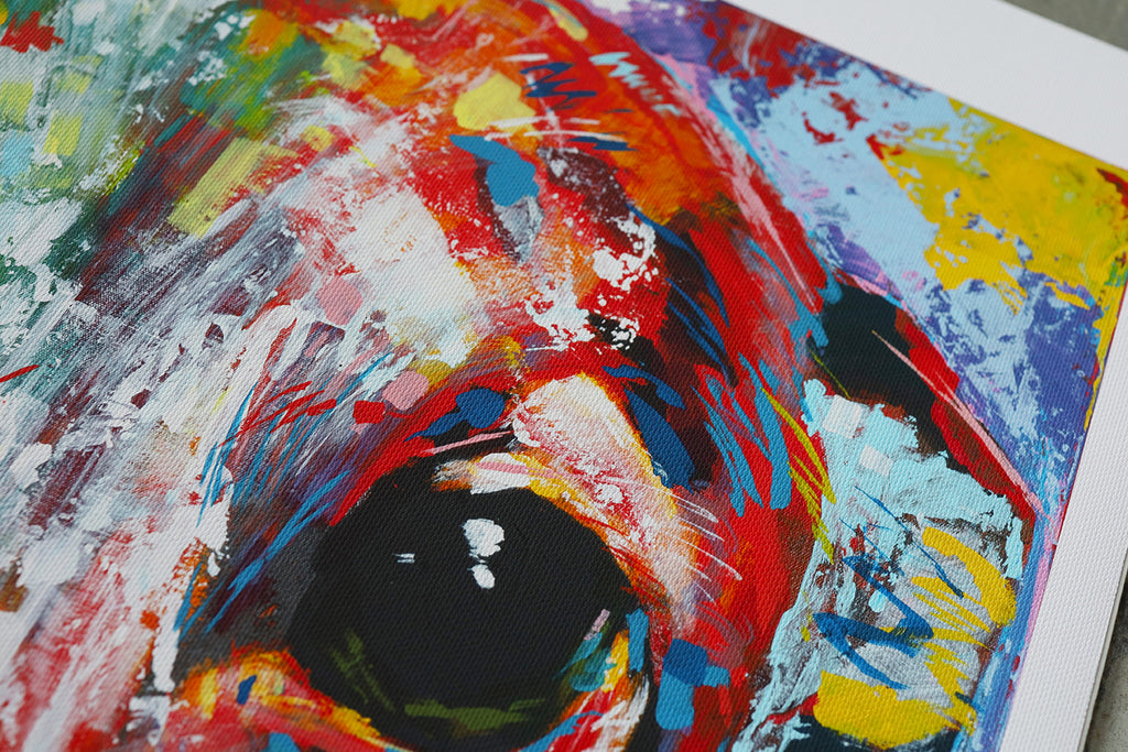 Italienisches Windspiel 01 | Limitierter Kunstdruck