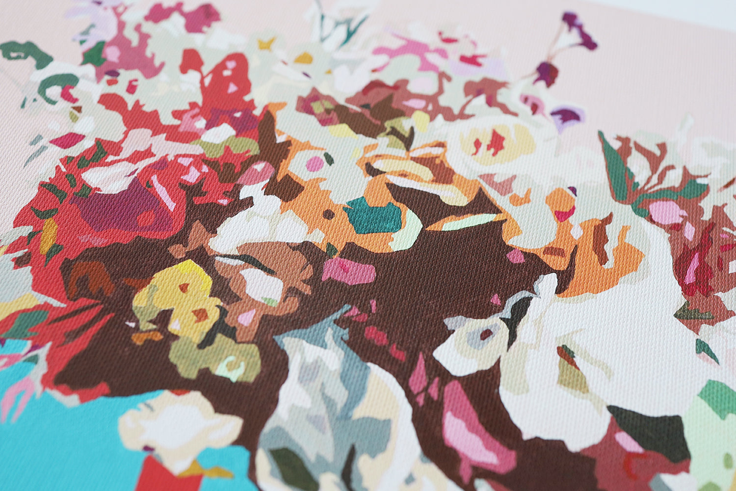 Racoon -flower crown- | Limited Edition Print