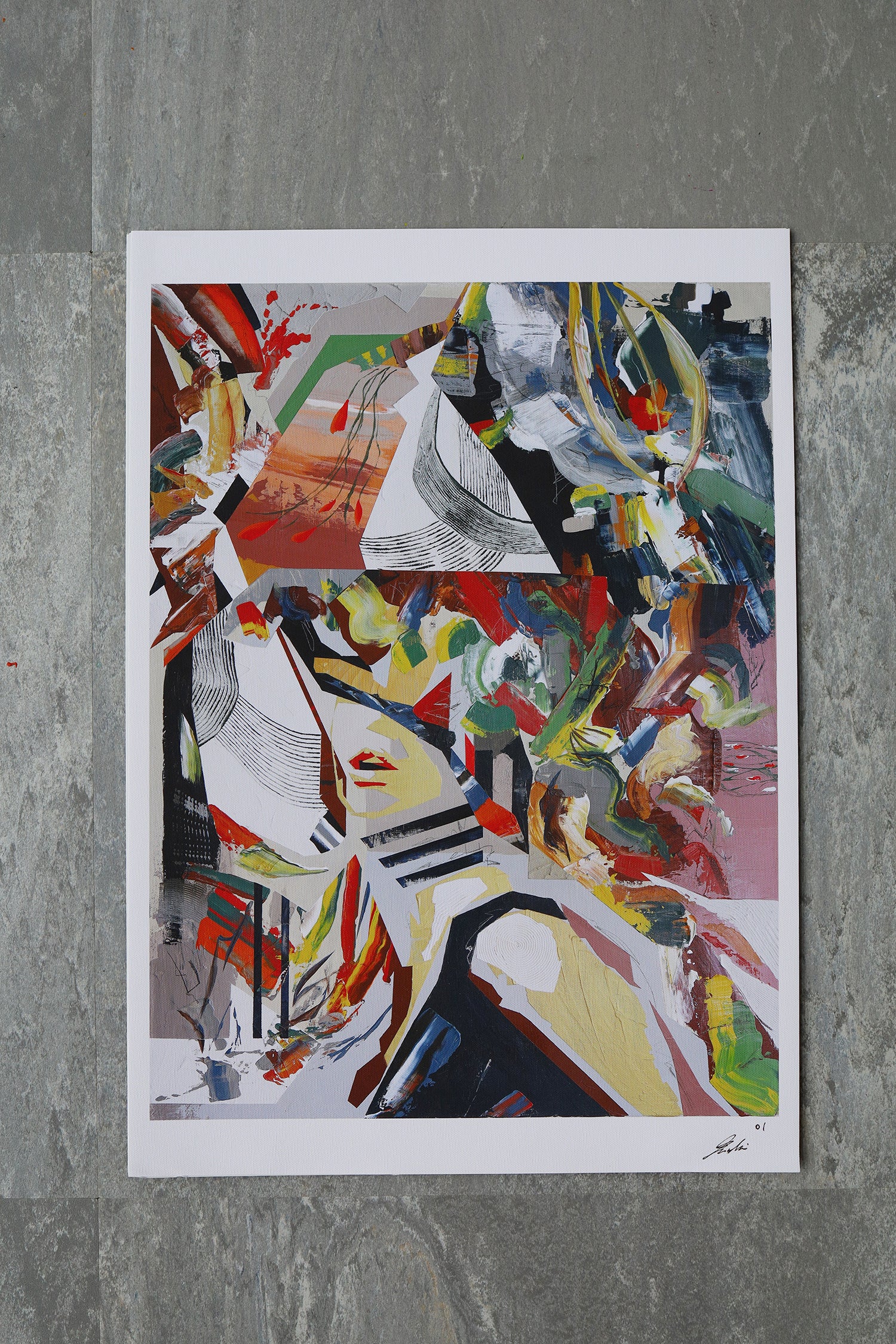 Braid Hair Lady | Limited Edition Print