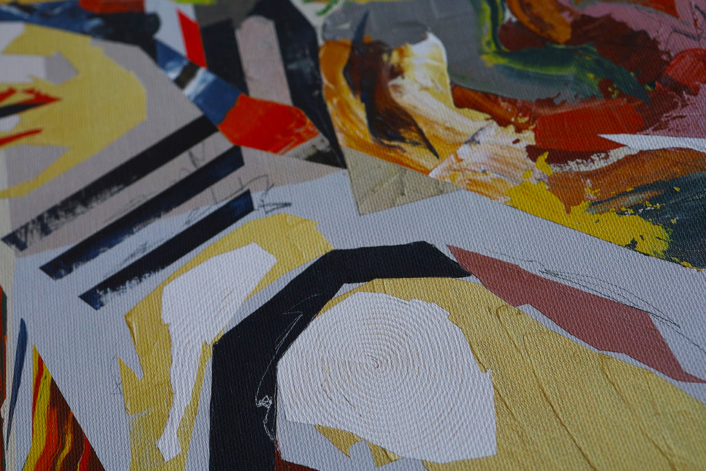 Frau mit geflochtenem Haar | Limitierter Kunstdruck