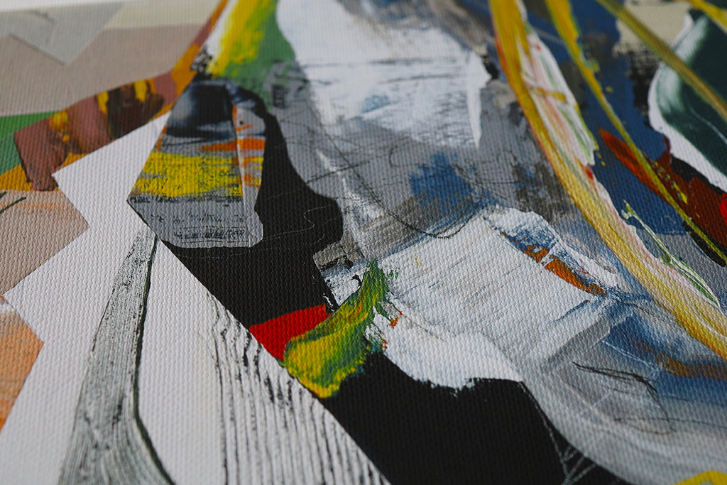 Frau mit geflochtenem Haar | Limitierter Kunstdruck