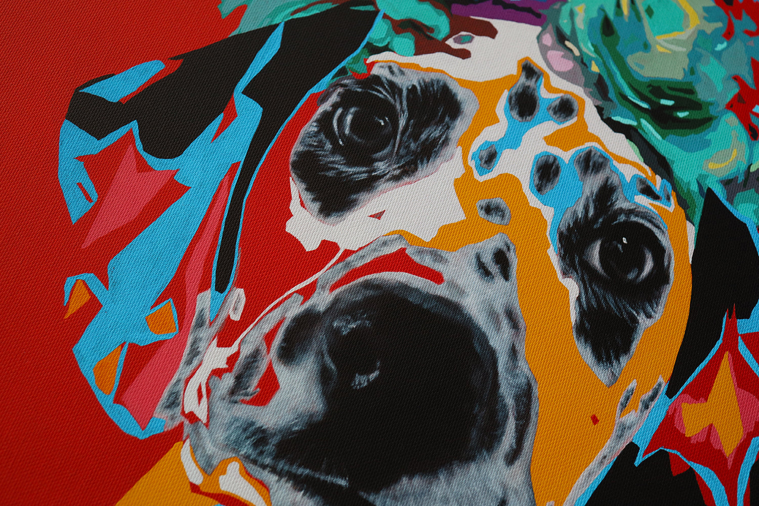 Dalmatian -Flower crown- | Limited Edition Print