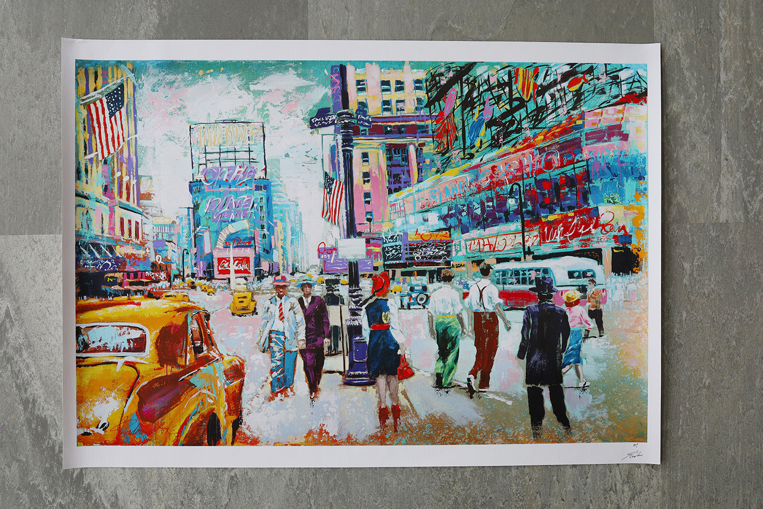 Happy New York 1950s | Limited Edition Print