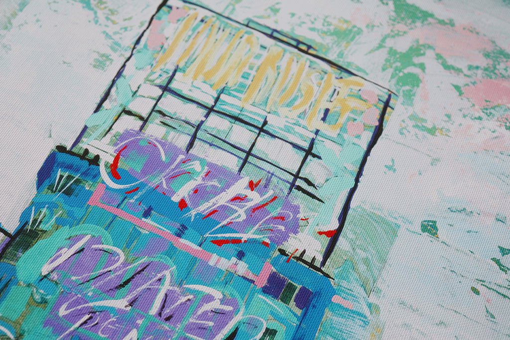 Fröhliches New York der 1950er Jahre | Limitierter Kunstdruck