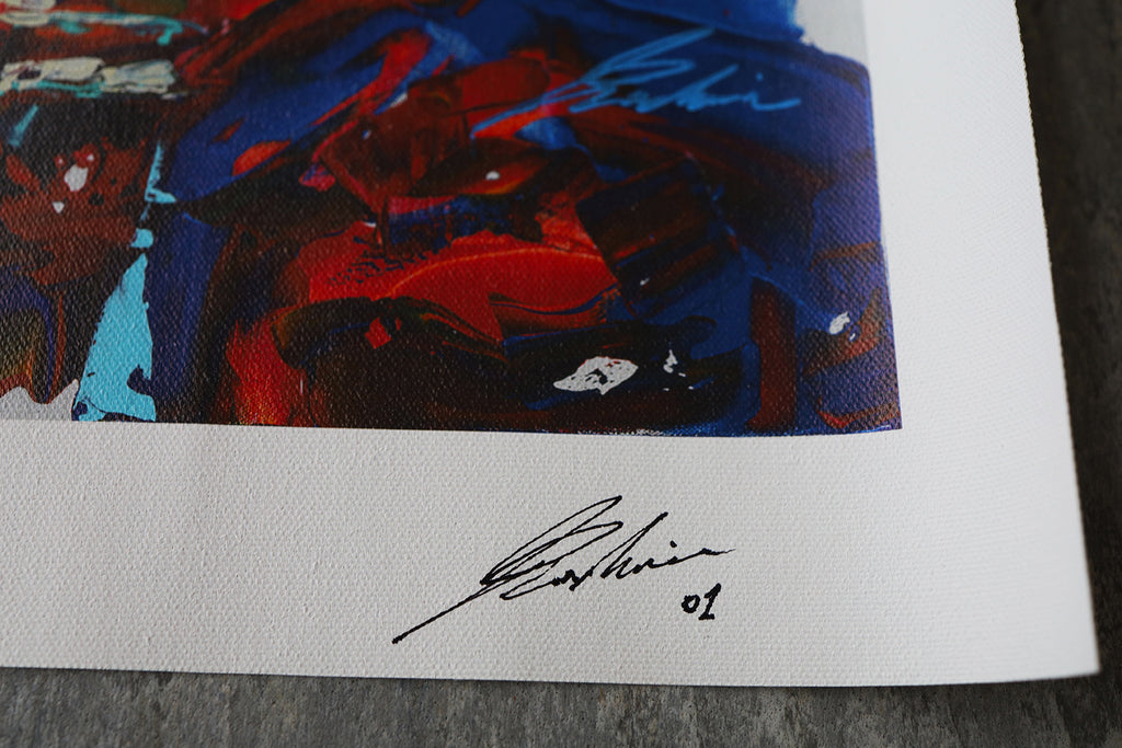 Fröhliches New York der 1970er | Limitierter Kunstdruck