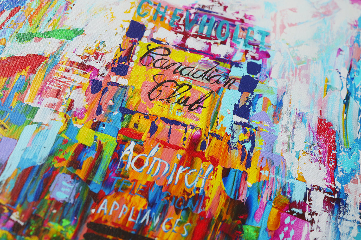 Fröhliches New York der 1970er | Limitierter Kunstdruck