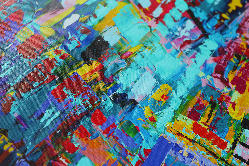 Fröhliches New York der 1970er | Limitierter Kunstdruck