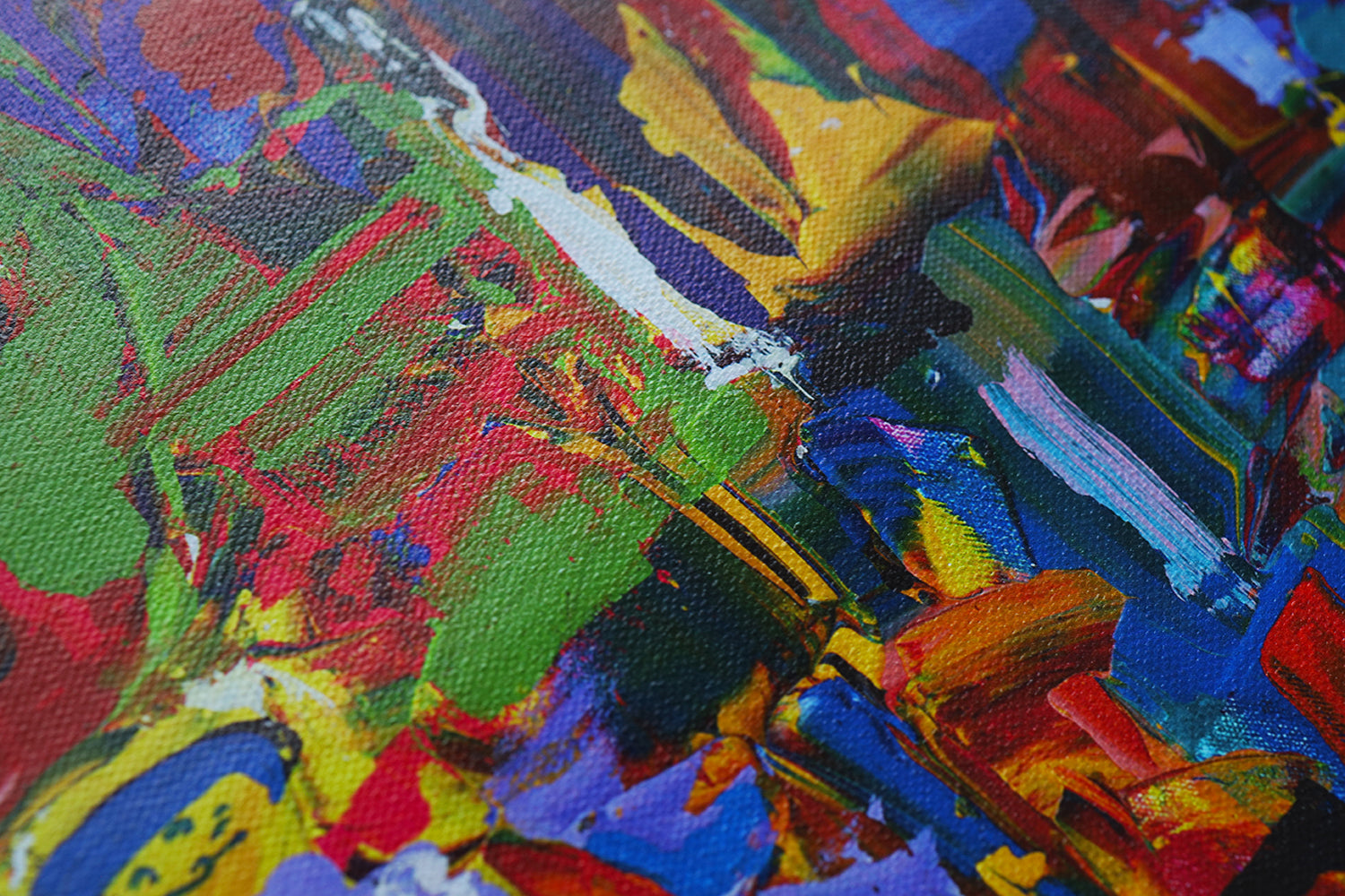 Fröhliches New York der 1970er | Limitierter Kunstdruck