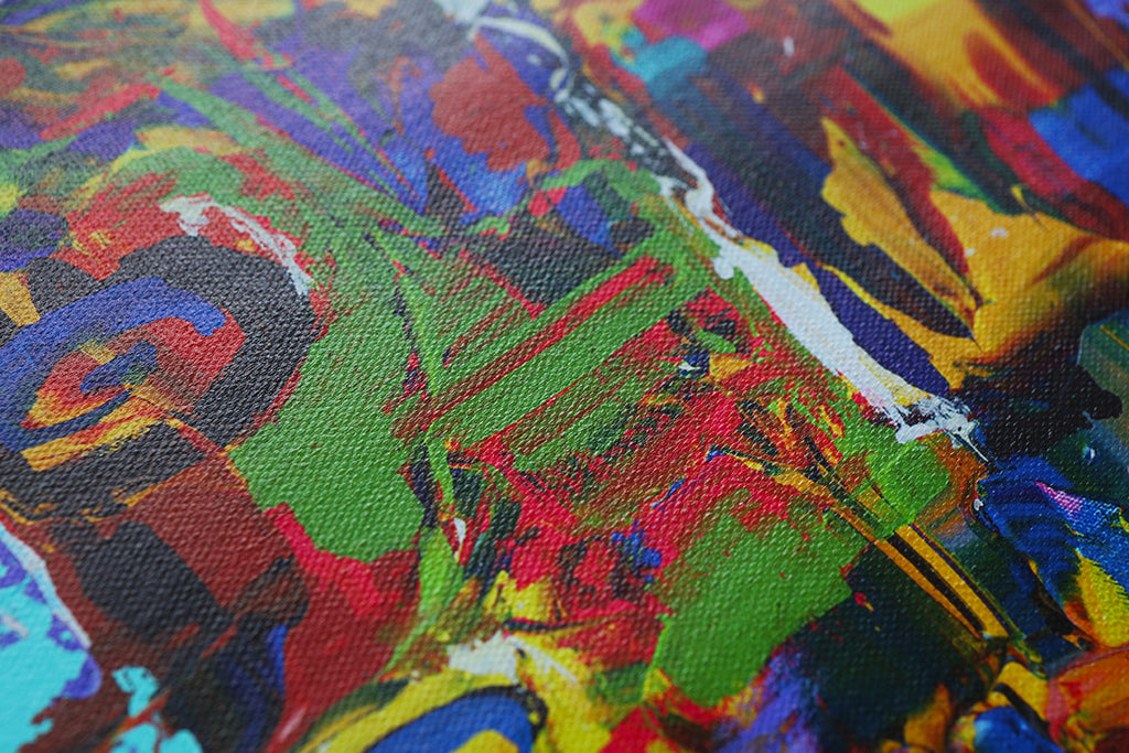 Fröhliches New York der 1970er | Limitierter Kunstdruck