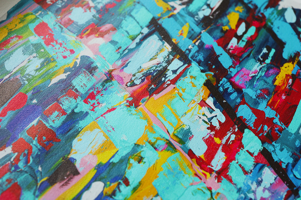 Fröhliches New York der 1970er | Limitierter Kunstdruck