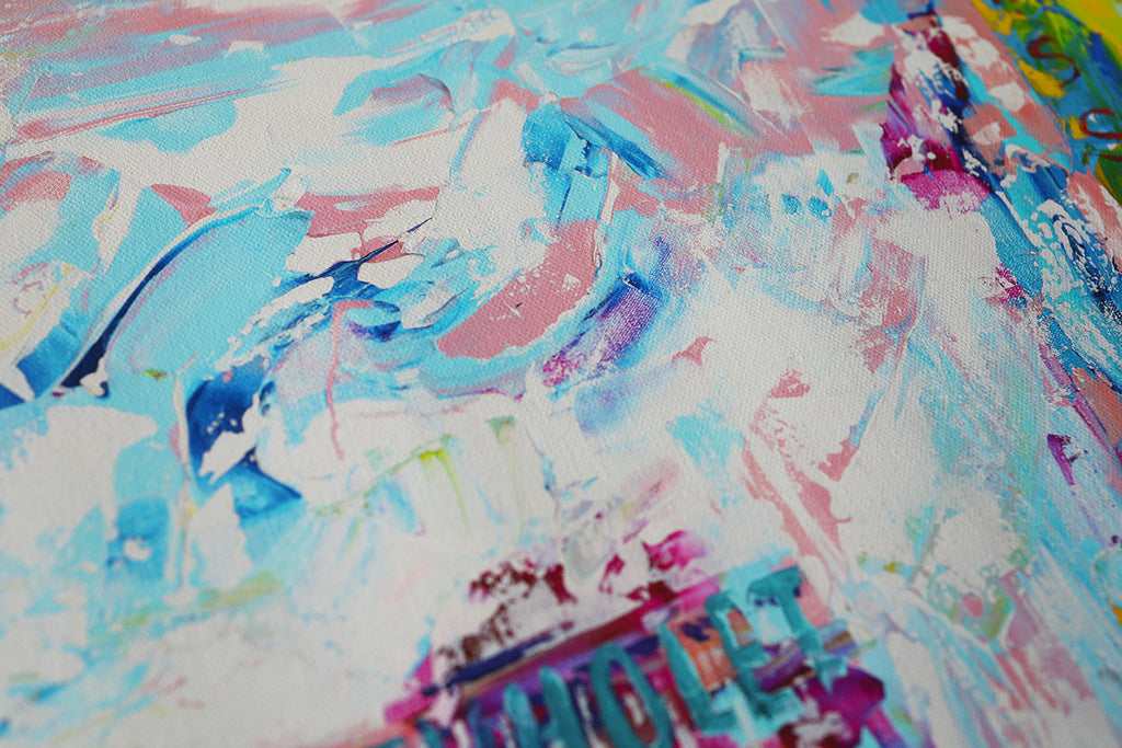 Fröhliches New York der 1970er | Limitierter Kunstdruck