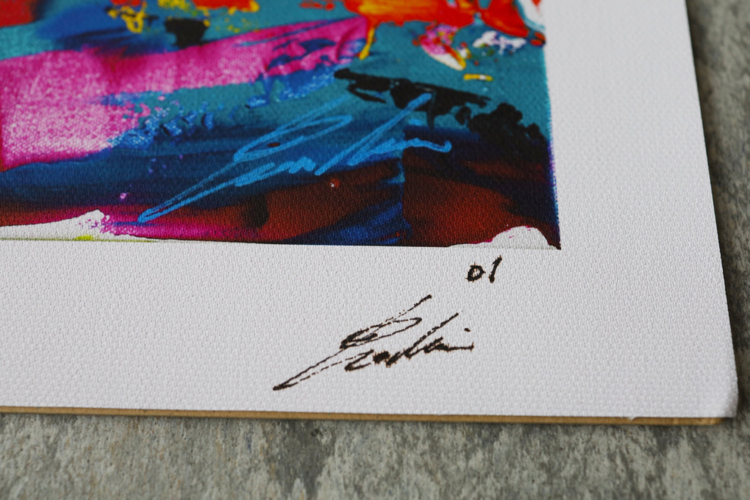 Schnittpunkt von Licht und Schatten in London | Limitierter Kunstdruck