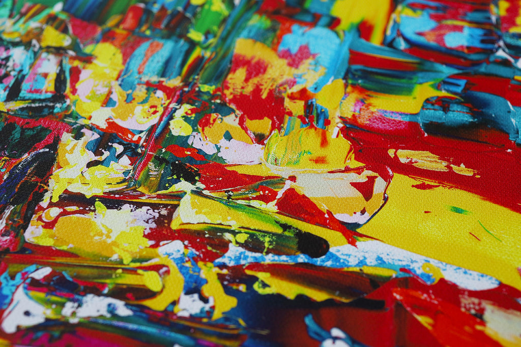 Schnittpunkt von Licht und Schatten in London | Limitierter Kunstdruck