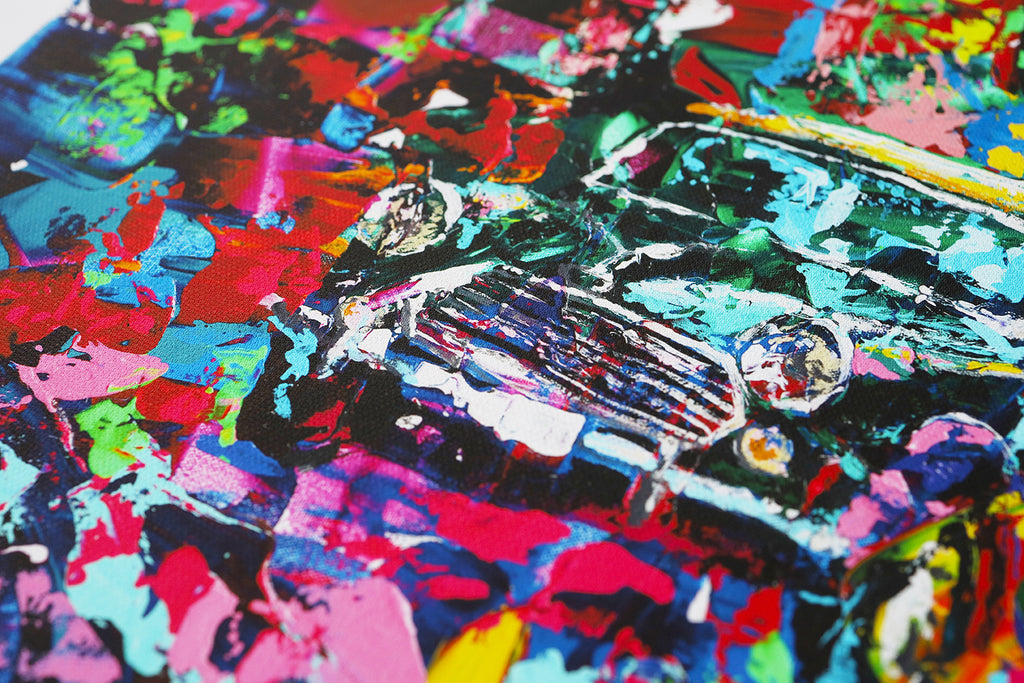 Schnittpunkt von Licht und Schatten in London | Limitierter Kunstdruck