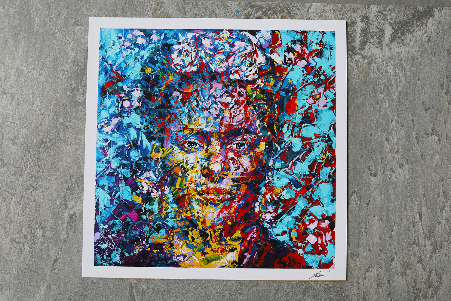 Blumenfee | Limitierter Kunstdruck