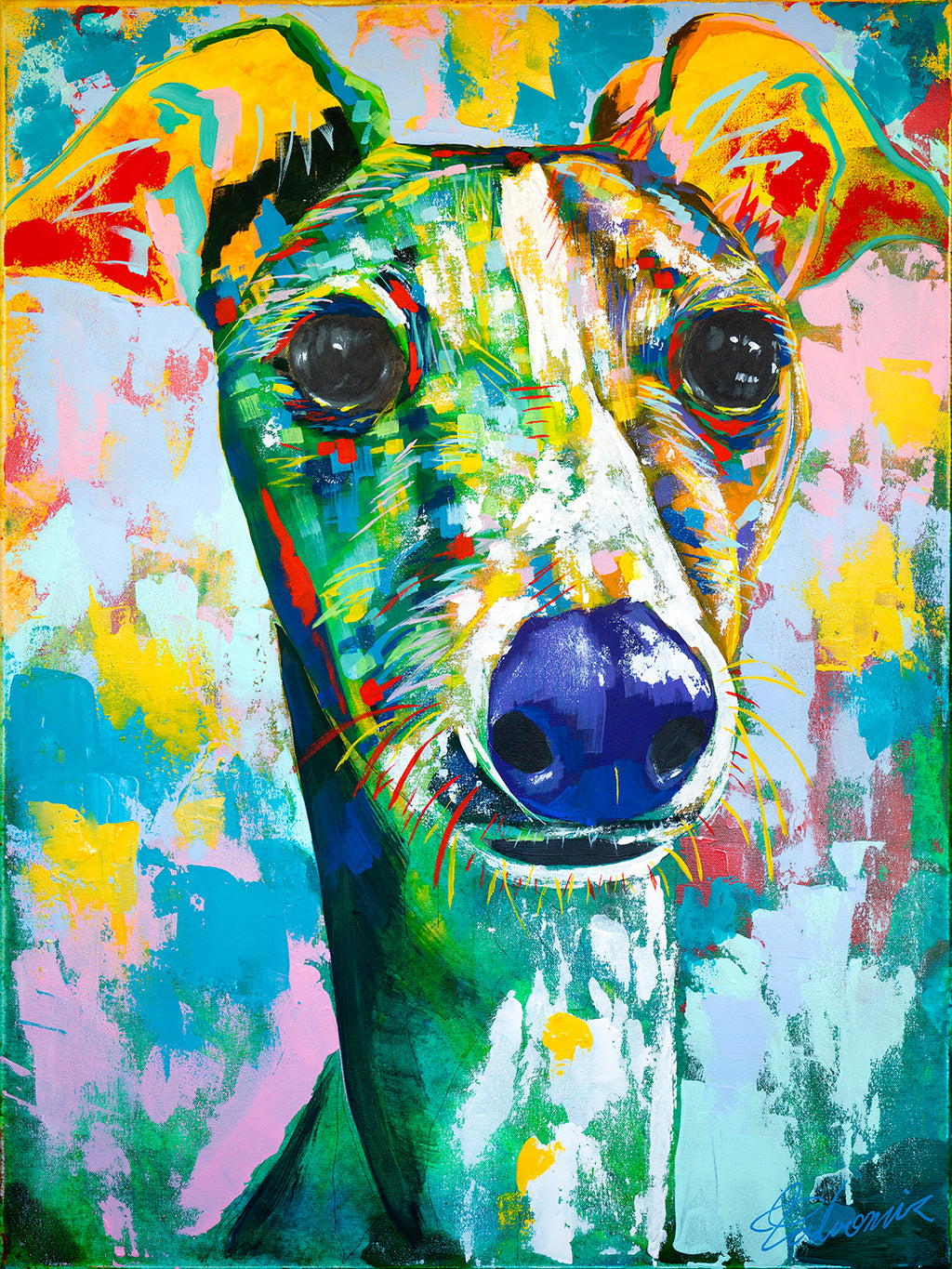 Italian greyhound 02 | Limited Edition Print