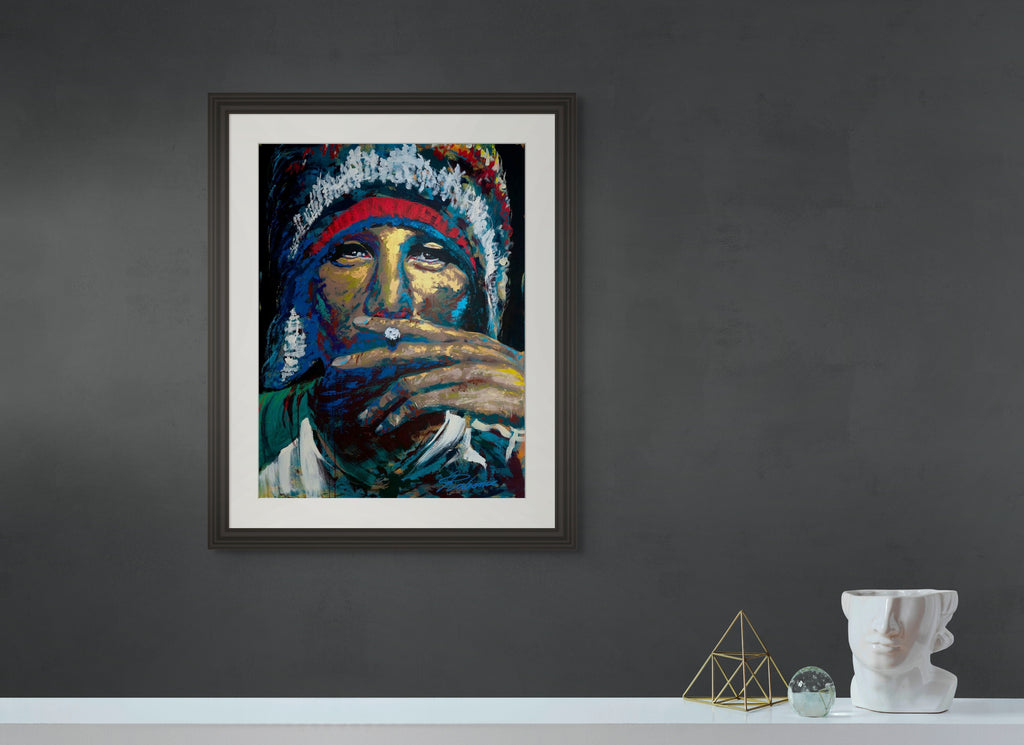 Native american | Hand-Finished Limited Edition Print