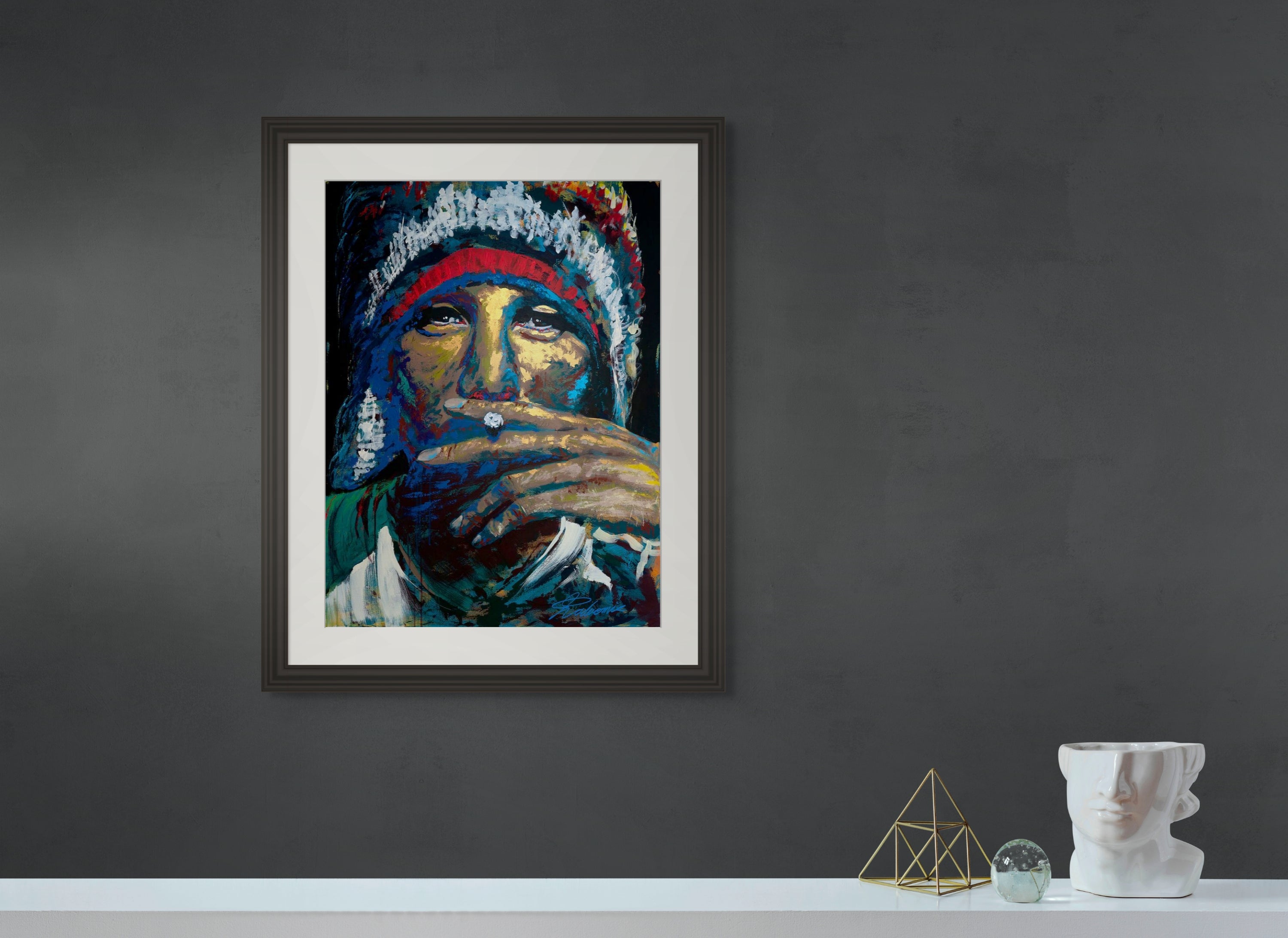 Native american | Hand-Finished Limited Edition Print