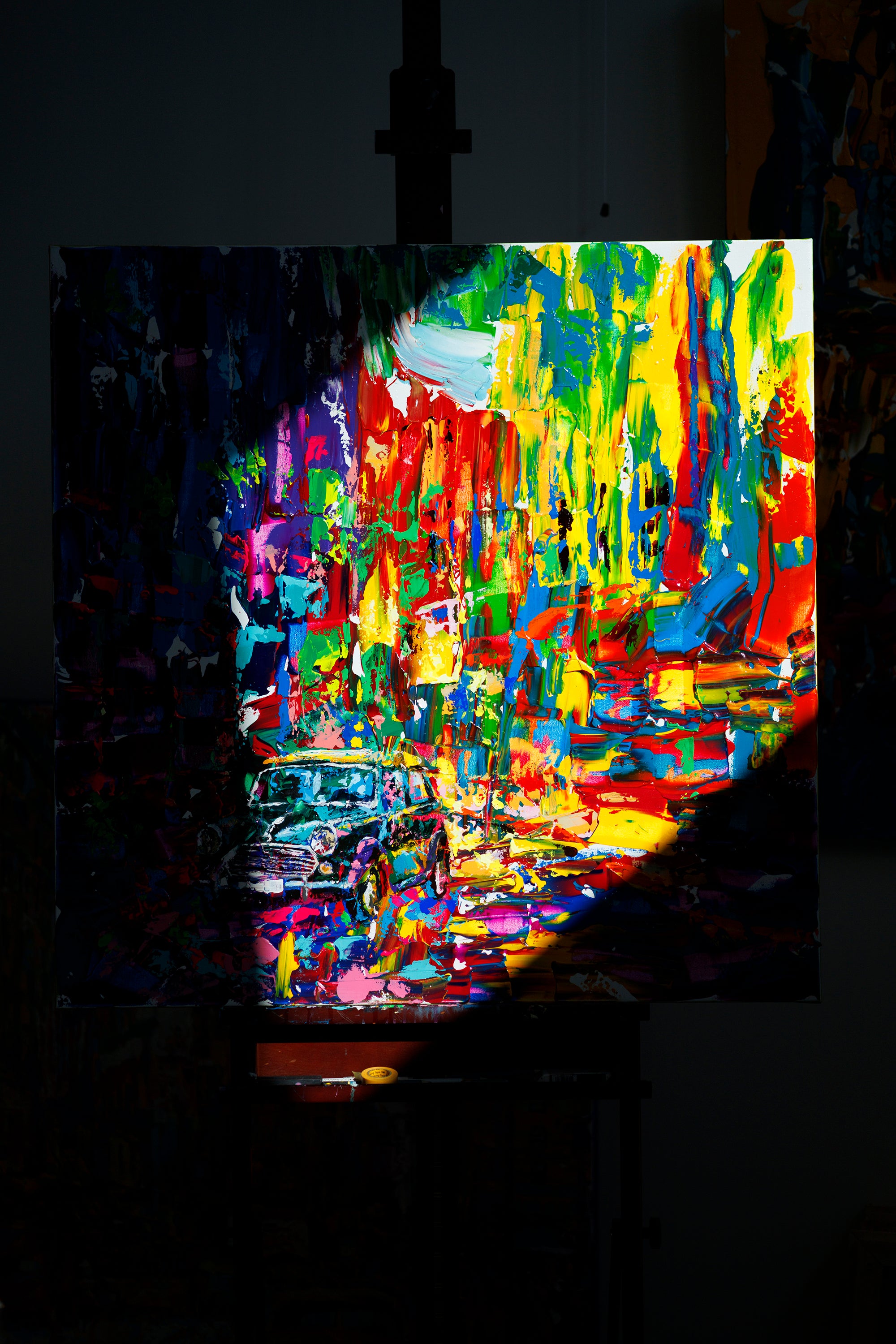 Intersection of Light & Shadow in London