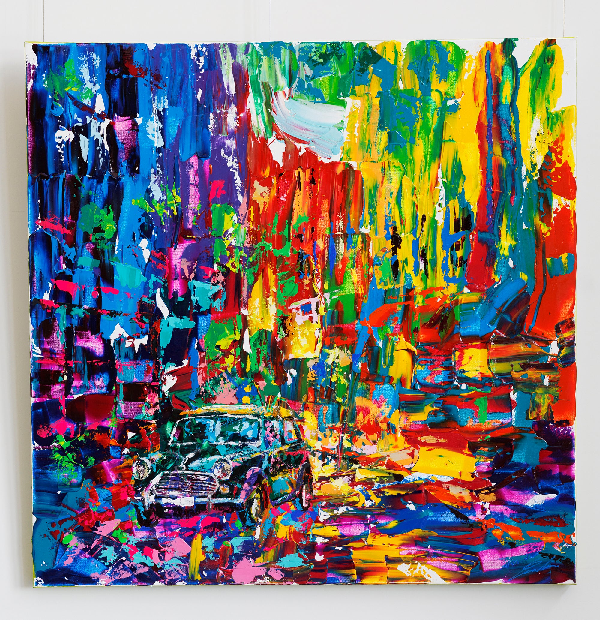 Intersection of Light & Shadow in London