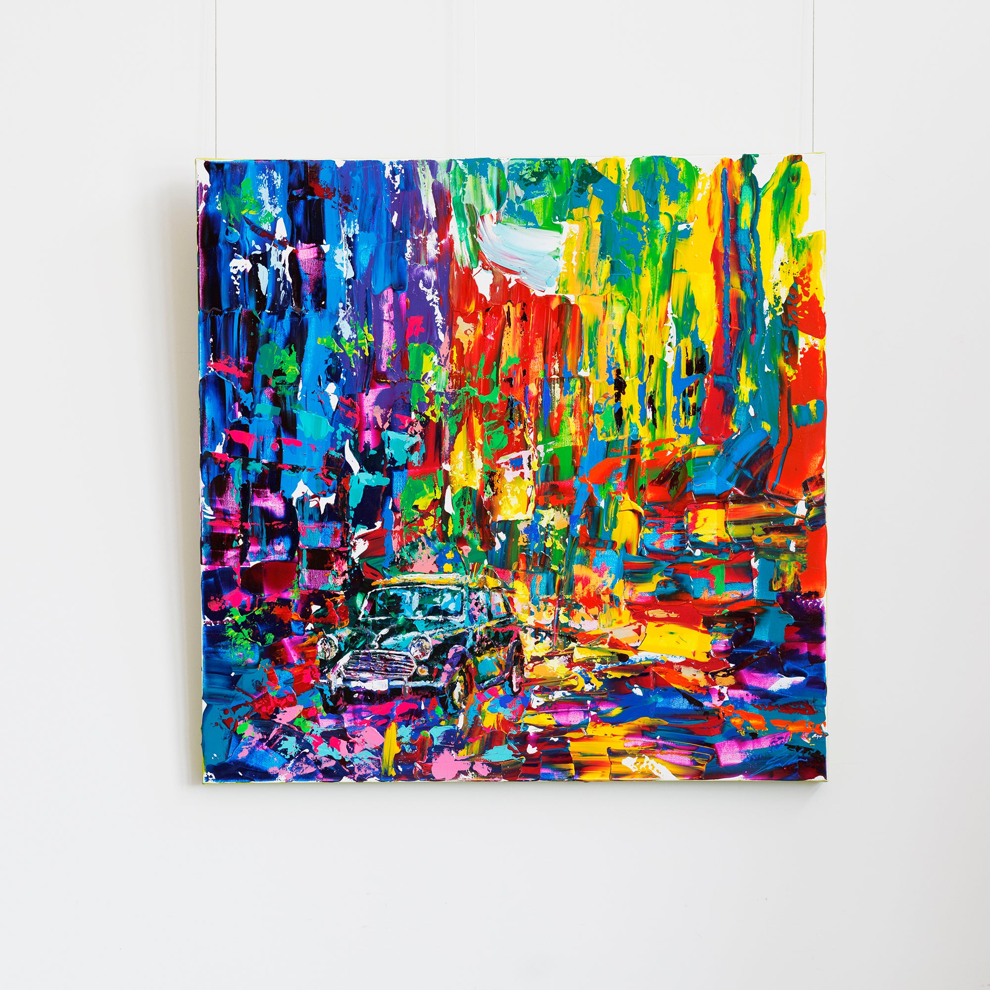 Intersection of Light & Shadow in London