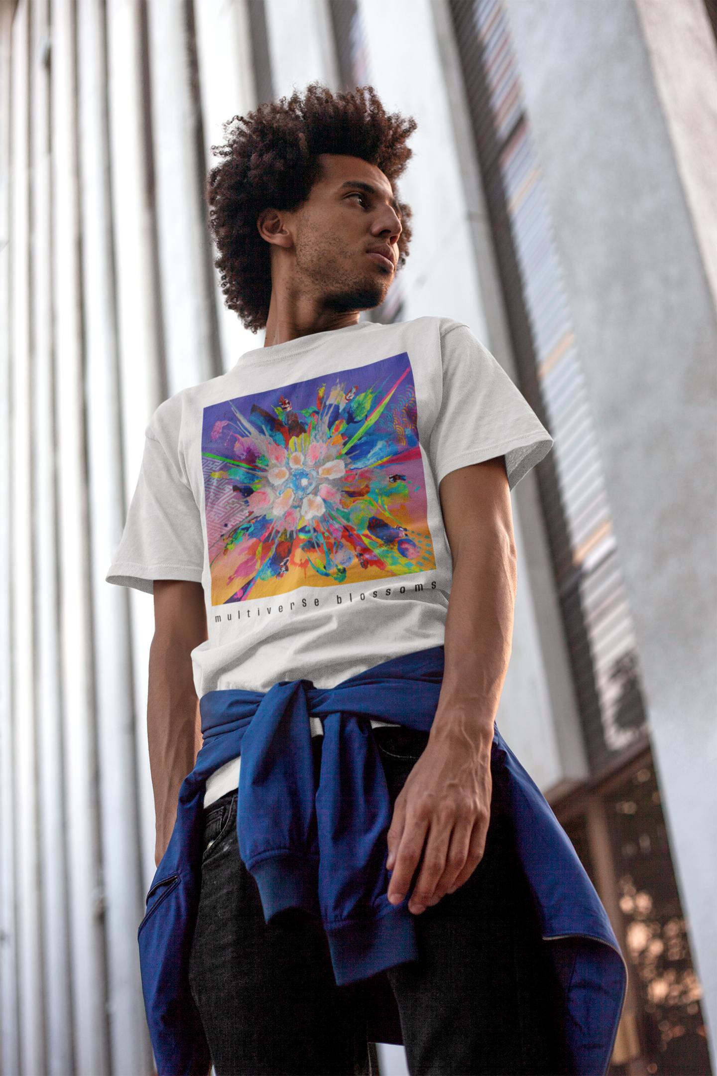 Multiverse Blossoms Black