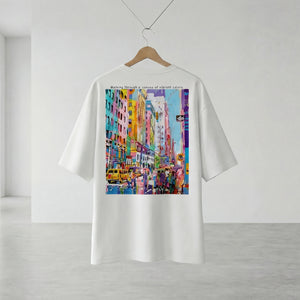 90’s New York バックプリント オーバーサイズTシャツ