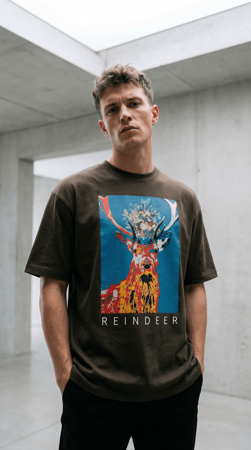 Reindeer Flower Crown / SIGNATURE LABEL