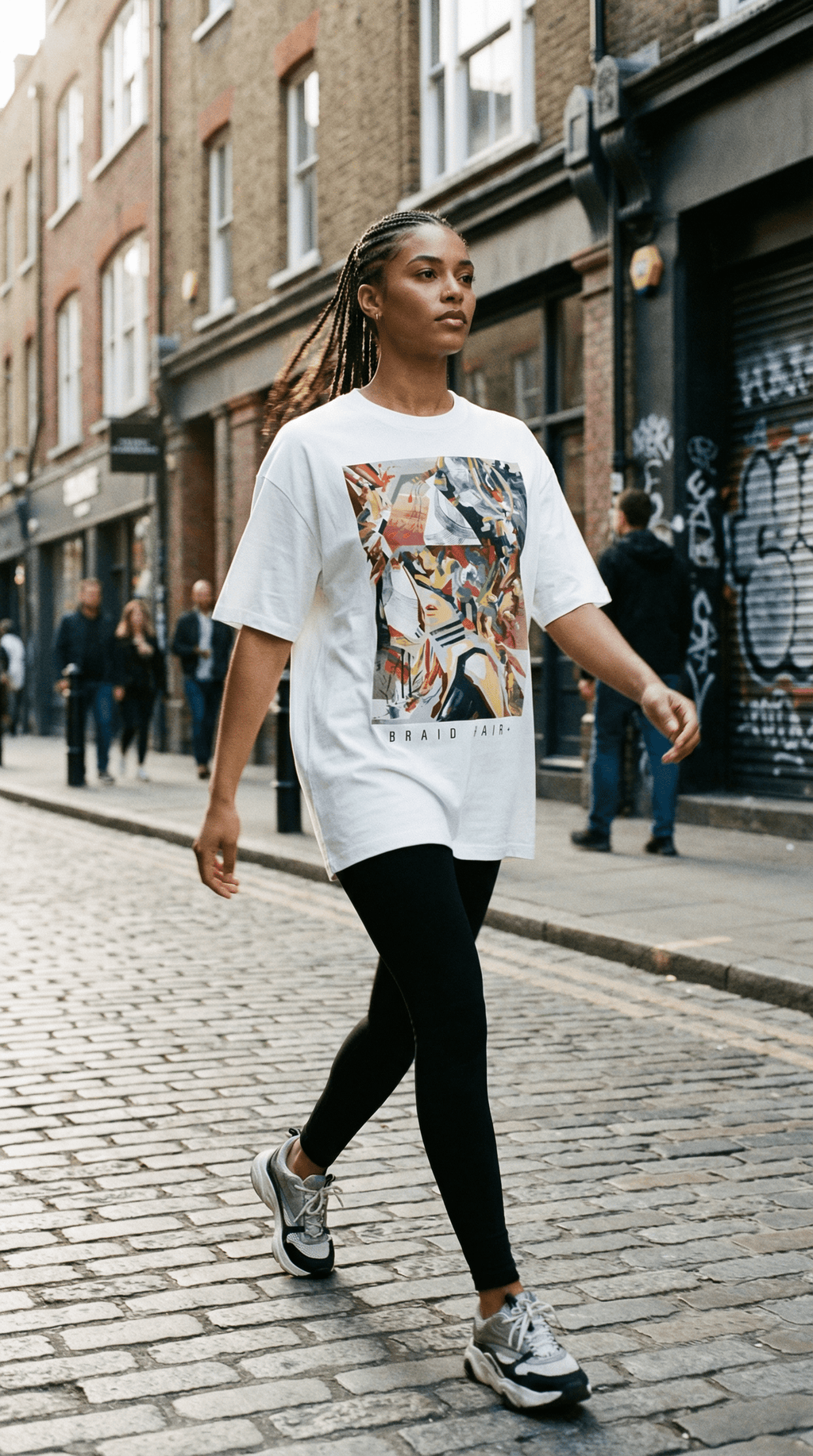 Braided Hair with Signature Label