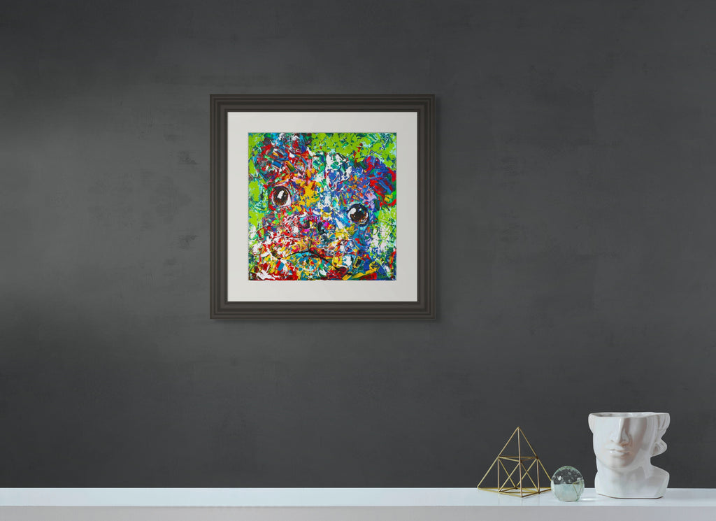 Boston Terrier puppy | Limited Edition Print