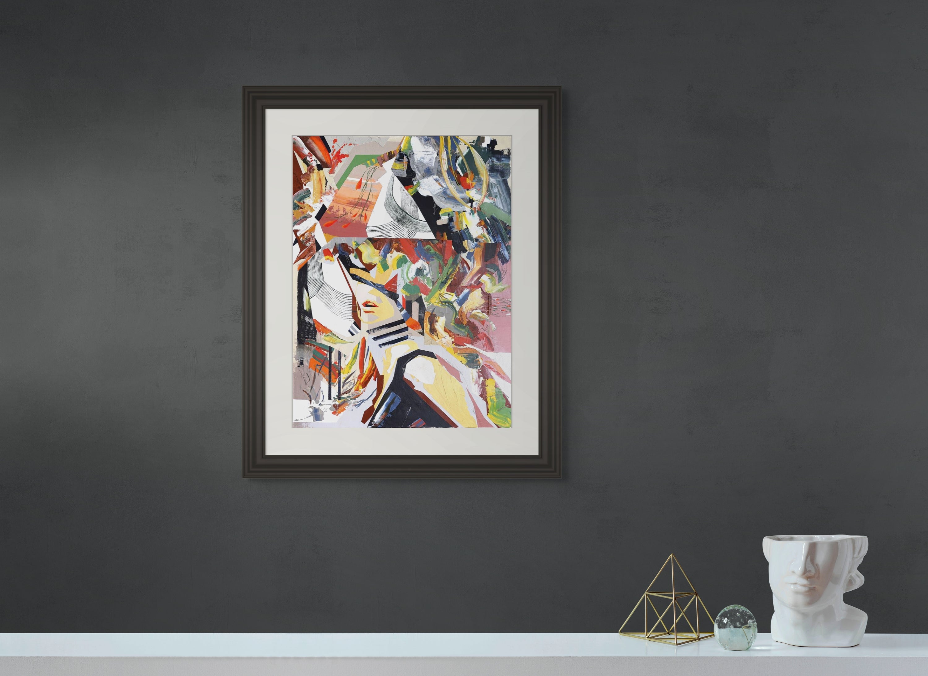 Braid hair lady | Limited Edition Print