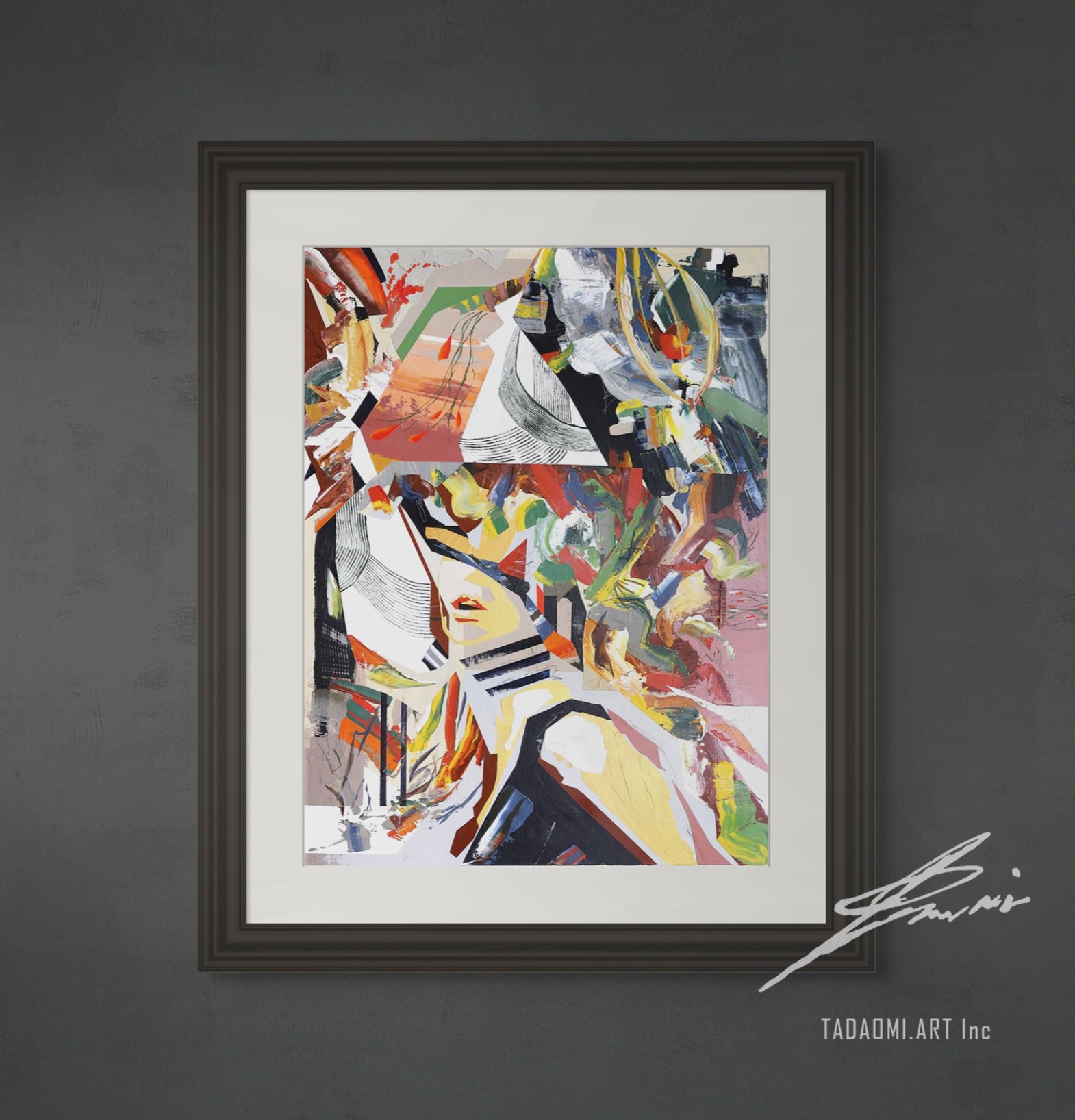 Braid hair lady | Limited Edition Print