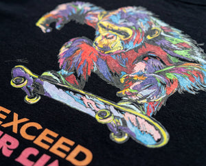 Animal × Sports – Gorilla × Skateboard オーバーサイズTシャツ
