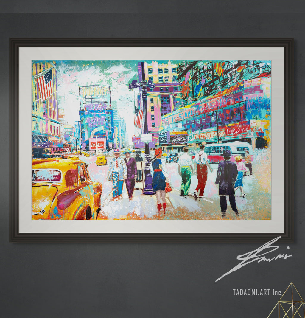Happy New York 1950s | Limited Edition Print
