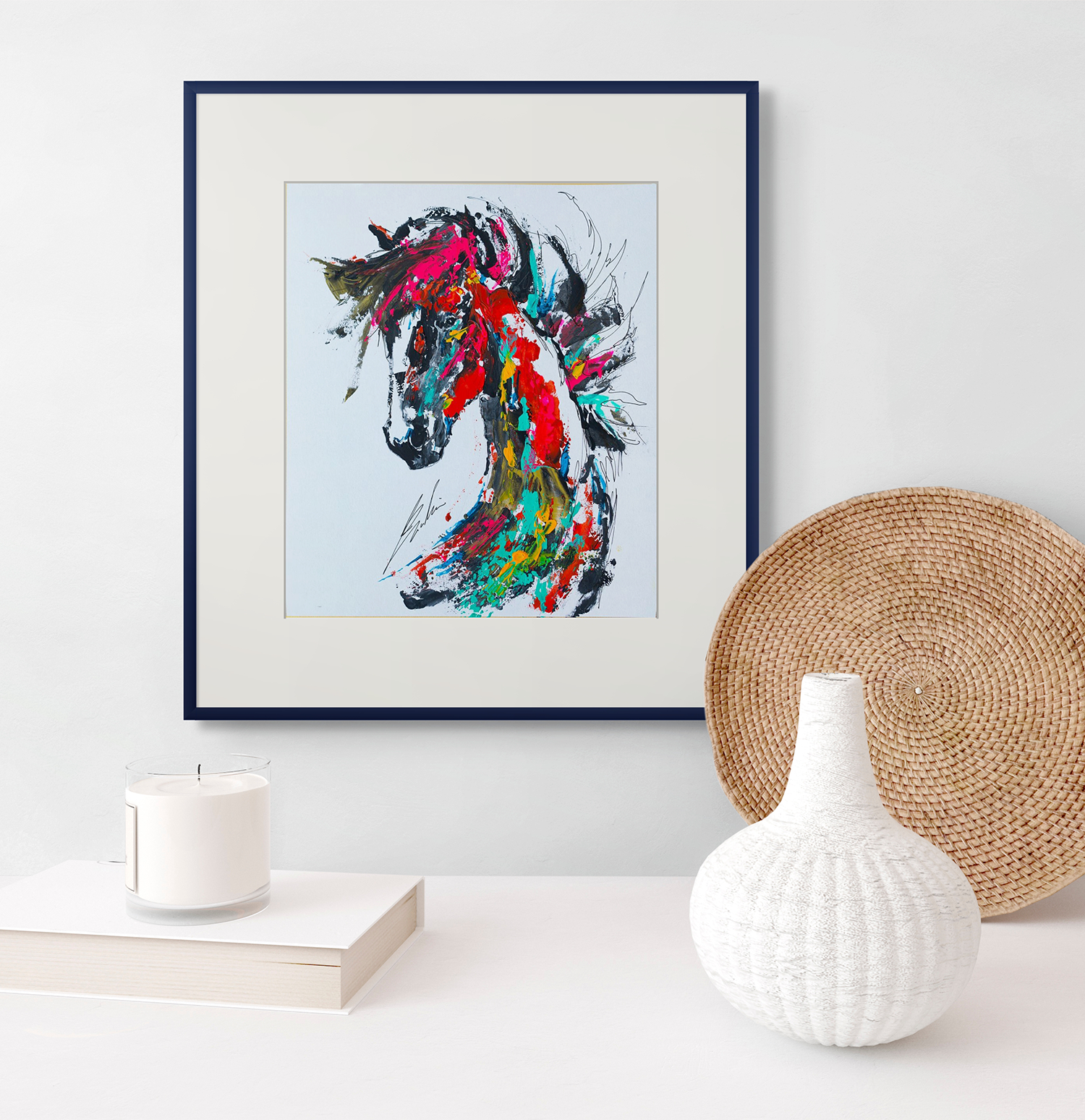 午（うま） — 新年の守り絵